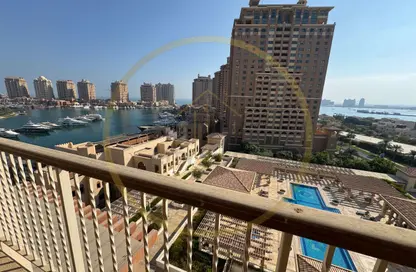 شقة - 2 غرف نوم - 2 حمامات للبيع في برج 6 - بورتو أرابيا - جزيرة اللؤلؤة - الدوحة