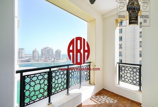 Apartment - Studio - 1 Bathroom for rent in Tower 18 - Viva Bahriyah - The Pearl Island - Doha