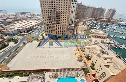 Apartment - 1 Bedroom - 2 Bathrooms for rent in West Porto Drive - Porto Arabia - The Pearl Island - Doha Apartment - 1 Bedroom - 2 Bathrooms for rent in West Porto Drive - Porto Arabia - The Pearl Island - Doha