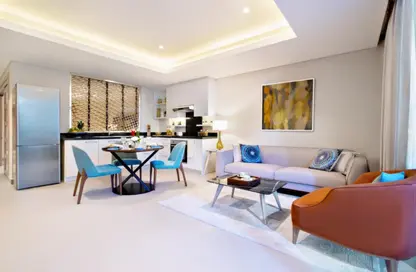 Apartment - 1 Bedroom - 1 Bathroom for rent in Hilton Doha The Pearl Residences - Abraj Quartiers - The Pearl Island - Doha