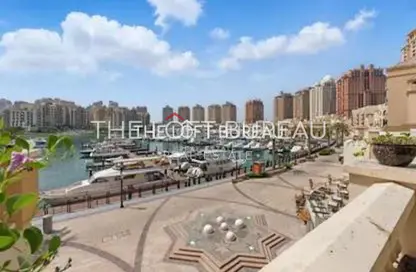 Townhouse - 4 Bedrooms - 4 Bathrooms for rent in Porto Arabia Townhouses - Porto Arabia - The Pearl Island - Doha