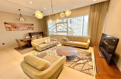 Apartment - 2 Bedrooms - 4 Bathrooms for rent in Anas Street - Fereej Bin Mahmoud North - Fereej Bin Mahmoud - Doha