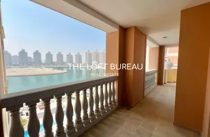 Apartment - 1 Bedroom - 2 Bathrooms for rent in Viva West - Viva Bahriyah - The Pearl Island - Doha