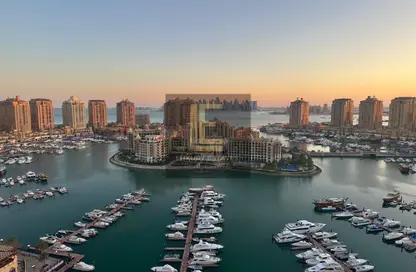 Apartment - Studio - 1 Bathroom for rent in East Porto Drive - Porto Arabia - The Pearl Island - Doha