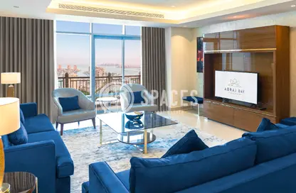 Penthouse - 3 Bedrooms - 4 Bathrooms for rent in Abraj Bay - Abraj Quartiers - The Pearl Island - Doha