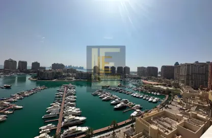 Apartment - 3 Bedrooms - 4 Bathrooms for sale in East Porto Drive - Porto Arabia - The Pearl Island - Doha