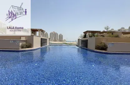 Apartment - 3 Bedrooms - 4 Bathrooms for rent in Viva West - Viva Bahriyah - The Pearl Island - Doha