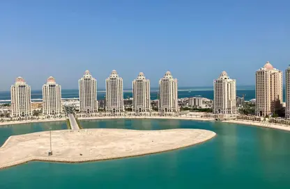 Apartment - 1 Bedroom - 2 Bathrooms for rent in Tower 29 - Viva Bahriyah - The Pearl Island - Doha