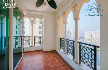 Apartment - 1 Bedroom - 2 Bathrooms for rent in Viva West - Viva Bahriyah - The Pearl Island - Doha
