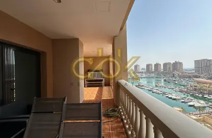 Apartment - 1 Bedroom - 2 Bathrooms for sale in East Porto Drive - Porto Arabia - The Pearl Island - Doha