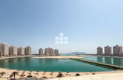 شقة - 2 حمامات للايجار في فيفا بحرية شرق - فيفا بحرية - جزيرة اللؤلؤة - الدوحة