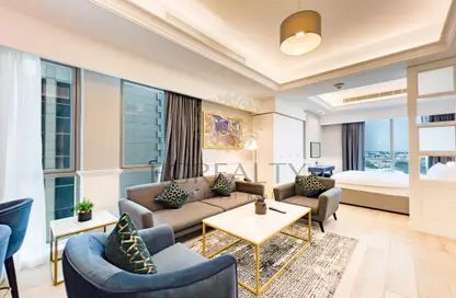 Apartment - Studio - 1 Bathroom for rent in Bin Al Sheikh Towers - Al Mirqab Al Jadeed - Doha