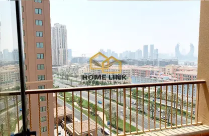 Apartment - 1 Bedroom - 2 Bathrooms for rent in West Porto Drive - Porto Arabia - The Pearl Island - Doha