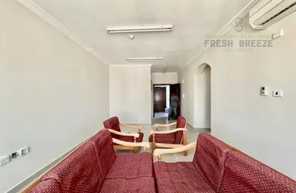 Living / Dining Room image for: Apartment - 3 Bedrooms - 2 Bathrooms for rent in Al Muntazah Street - Al Muntazah - Doha, Image 1