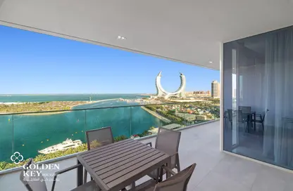 Apartment - 2 Bedrooms - 3 Bathrooms for rent in Marina Residence 16 - Marina District - Lusail