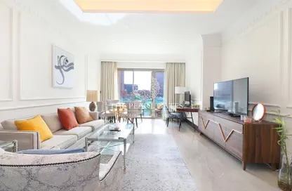 شقة - 2 غرف نوم - 3 حمامات للايجار في The St. Regis Marsa Arabia Island - Marsa Arabia - جزيرة اللؤلؤة - الدوحة