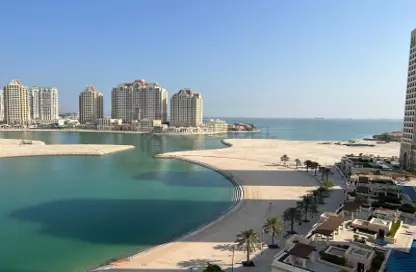 صورة لـ منظر مائي. شقة - غرفة نوم - 2 حمامات للايجار في فيفا غرب - فيفا بحرية - جزيرة اللؤلؤة - الدوحة ، صورة رقم 1