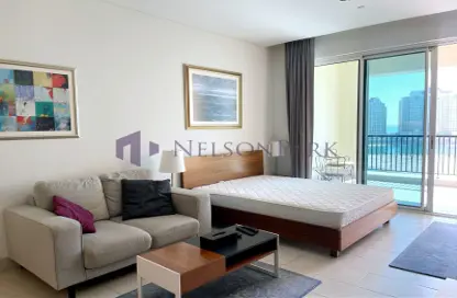 Apartment - Studio - 1 Bathroom for rent in Viva Central - Viva Bahriyah - The Pearl Island - Doha