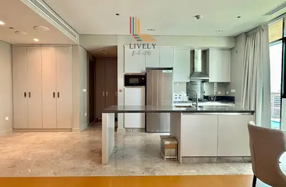 Apartment - 1 Bedroom - 2 Bathrooms for rent in Seef Lusail - Lusail City - Lusail