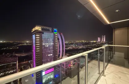 Apartment - 1 Bedroom - 2 Bathrooms for rent in Marina Tower 23 - Marina District - Lusail