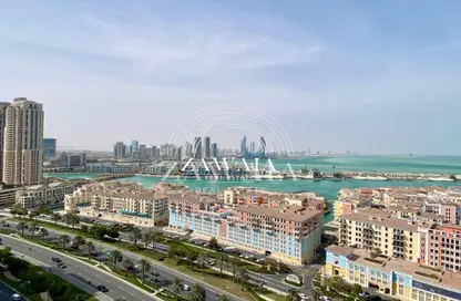 Apartment - 1 Bedroom - 2 Bathrooms for rent in West Porto Drive - Porto Arabia - The Pearl Island - Doha