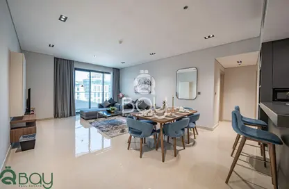 شقة - 2 غرف نوم - 3 حمامات للايجار في 195 مساكن مارينا - منطقة المارينا - الوسيل