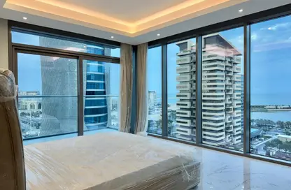 Apartment - 2 Bedrooms - 3 Bathrooms for rent in Marina Tower 23 - Marina District - Lusail
