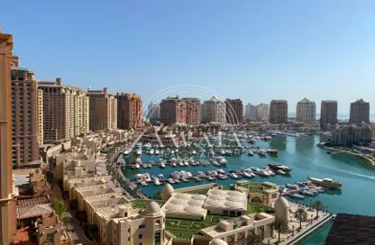 Apartment - 2 Bedrooms - 3 Bathrooms for rent in West Porto Drive - Porto Arabia - The Pearl Island - Doha