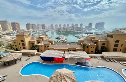Apartment - 2 Bedrooms - 3 Bathrooms for rent in West Porto Drive - Porto Arabia - The Pearl Island - Doha