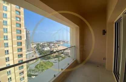 Apartment - Studio - 1 Bathroom for sale in Al Mutahidah Tower - Viva Bahriyah - The Pearl Island - Doha