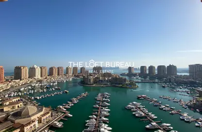 Apartment - Studio - 1 Bathroom for rent in West Porto Drive - Porto Arabia - The Pearl Island - Doha