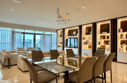 Apartment - 3 Bedrooms - 5 Bathrooms for rent in Seef Lusail - Lusail City - Lusail