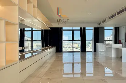 شقة - غرفة نوم - 2 حمامات للايجار في برج سيف لوسيل 1 - سيف لوسيل - مدينة اللسيل - الوسيل