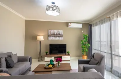 Living Room image for: Apartment - 3 Bedrooms - 3 Bathrooms for rent in Al Janoub Gardens - Al Wukair - Al Wakra, Image 1