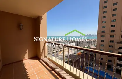 Apartment - 1 Bedroom - 2 Bathrooms for rent in East Porto Drive - Porto Arabia - The Pearl Island - Doha