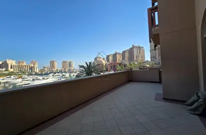 شقة - غرفة نوم - 2 حمامات للبيع في بوابة المارينا - بورتو أرابيا - جزيرة اللؤلؤة - الدوحة
