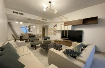 Apartment - 2 Bedrooms - 3 Bathrooms for rent in Lusail Marina Heights - Marina District - Lusail