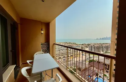 Apartment - 2 Bedrooms - 2 Bathrooms for rent in West Porto Drive - Porto Arabia - The Pearl Island - Doha