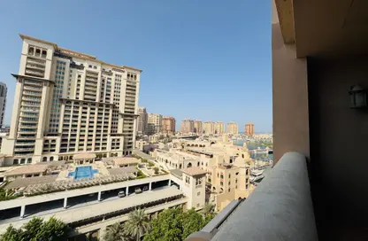 Apartment - 1 Bedroom - 2 Bathrooms for rent in West Porto Drive - Porto Arabia - The Pearl Island - Doha