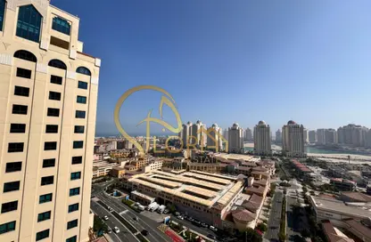 Apartment - 1 Bedroom - 2 Bathrooms for rent in East Porto Drive - Porto Arabia - The Pearl Island - Doha