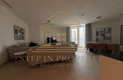 شقة - 2 غرف نوم - 4 حمامات للايجار في حدائق فلورستا - حدائق فلورستا - جزيرة اللؤلؤة - الدوحة