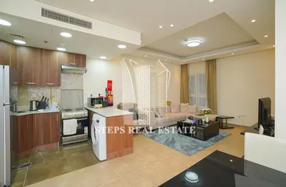 Kitchen image for: Apartment - 1 Bedroom - 2 Bathrooms for sale in Lusail City - Lusail, Image 1