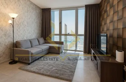 Apartment - 1 Bedroom - 2 Bathrooms for rent in Zig Zag Tower B - Zig Zag Towers - West Bay - Doha