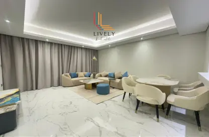 شقة - غرفة نوم - 2 حمامات للايجار في مرتفعات مارينا لوسيل - منطقة المارينا - الوسيل