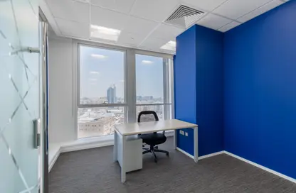 Office Space - Studio - 1 Bathroom for rent in Shoumoukh Towers - Al Sadd - Doha