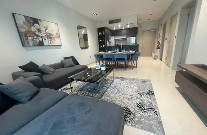 Apartment - 1 Bedroom - 2 Bathrooms for rent in Lusail Marina Heights - Marina District - Lusail