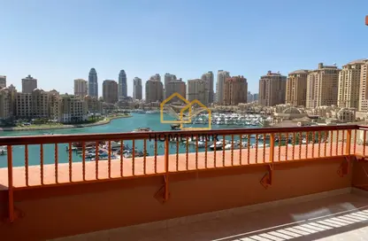 Apartment - Studio - 1 Bathroom for rent in West Porto Drive - Porto Arabia - The Pearl Island - Doha