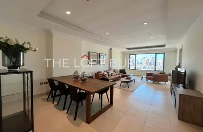 Apartment - 2 Bedrooms - 3 Bathrooms for rent in East Porto Drive - Porto Arabia - The Pearl Island - Doha