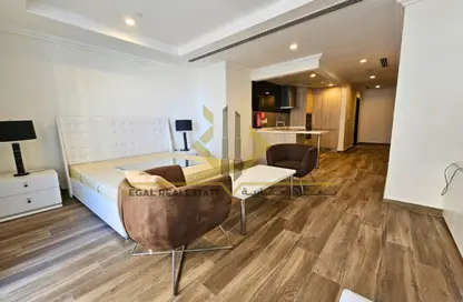 Apartment - Studio - 1 Bathroom for rent in Viva West - Viva Bahriyah - The Pearl Island - Doha