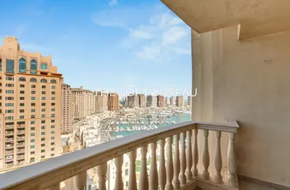 Apartment - 2 Bedrooms - 2 Bathrooms for sale in East Porto Drive - Porto Arabia - The Pearl Island - Doha
